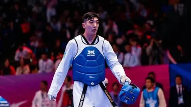 Казахстанский таеквондист Бейбарыс Каблан стал чемпионом мира