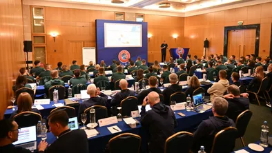 Казахстанские арбитры приняли участие в семинаре УЕФА: какие идеи планируют внедрять