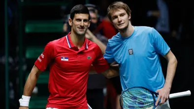 Совет от Джоковича и «шпион» на корте: Бублик поделился забавной историей