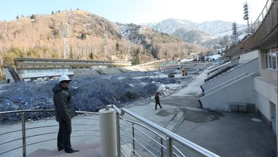 модернизация катка «Медеу»