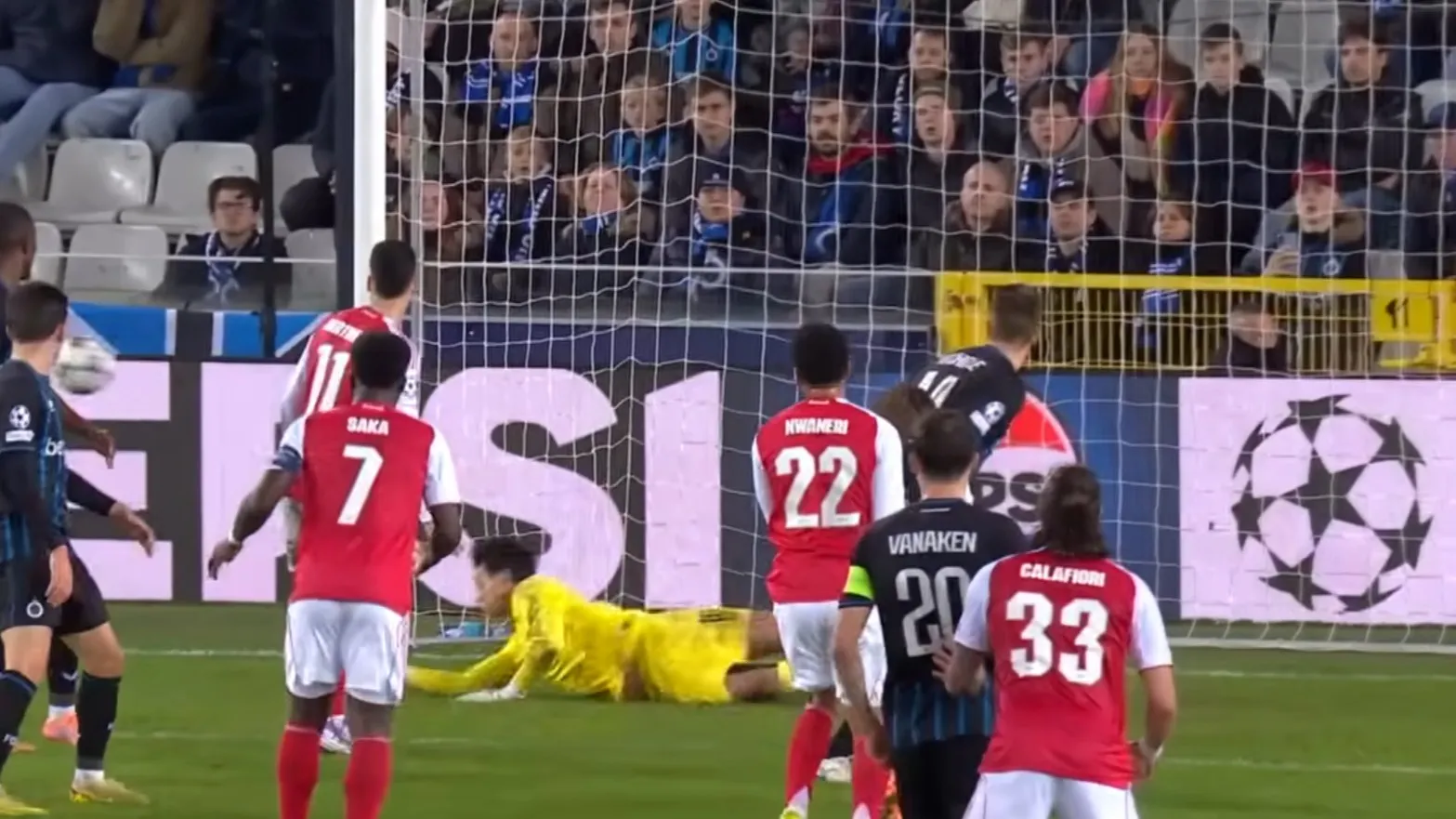 Брюгге — Арсенал фото на sportnews.kz от 11 декабря 2025 09:59