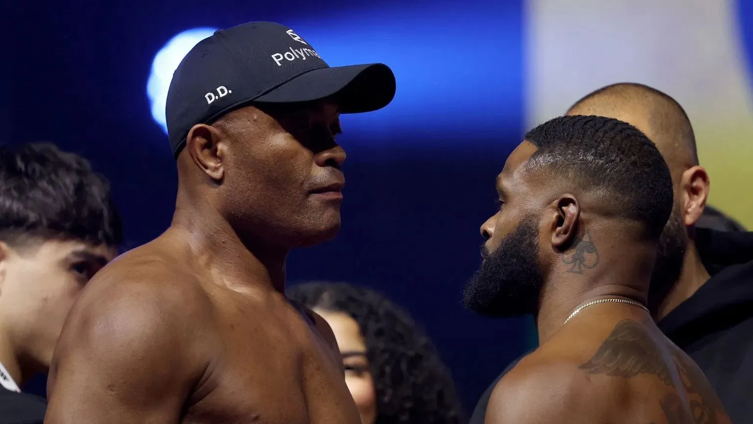 Anderson Silva and Tyron Woodley фото на sportnews.kz от 19 декабря 2025 14:25