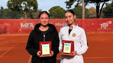 Проверка на характер пройдена: казахстанские теннисистки выиграли сложный финал ITF