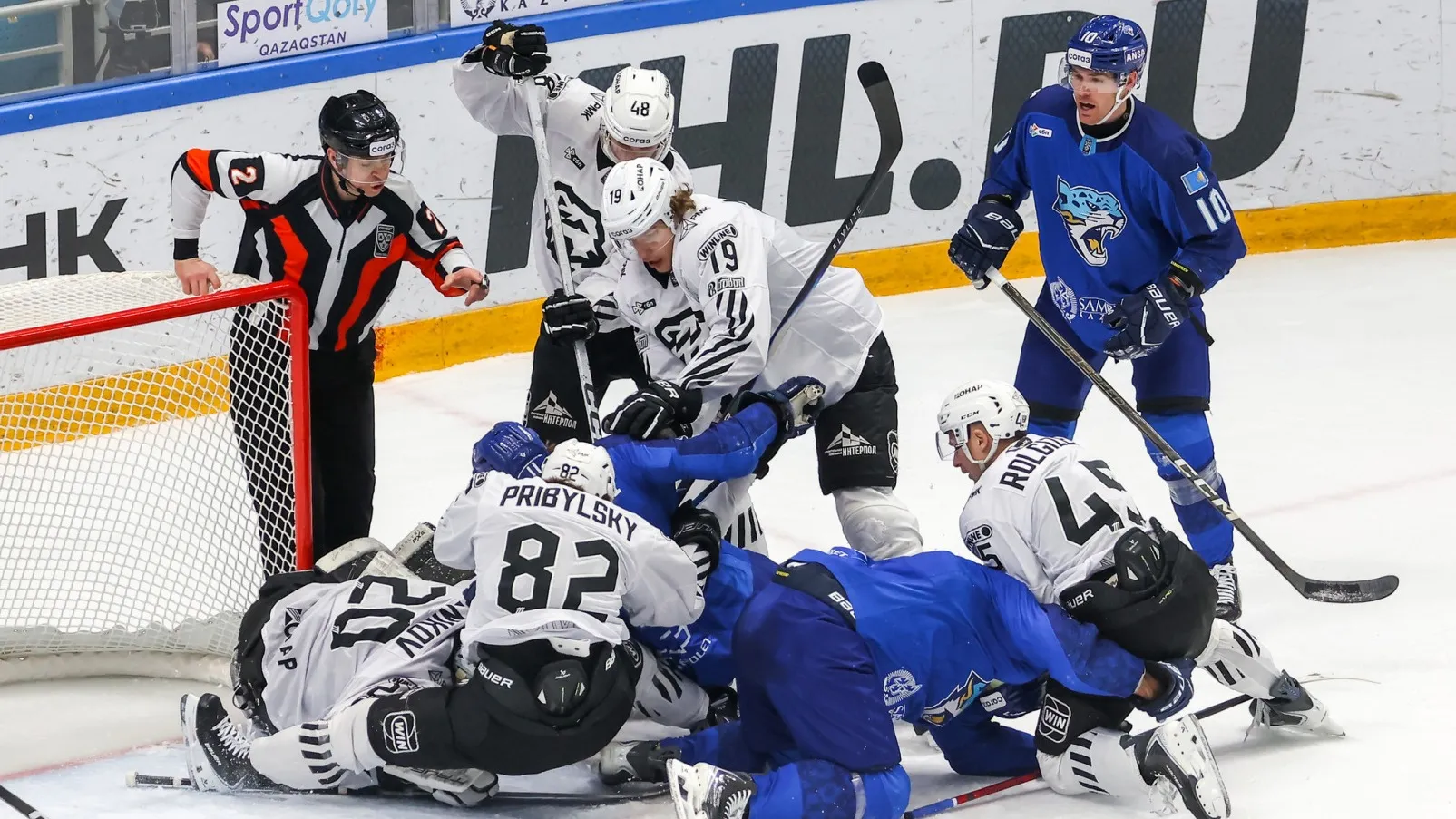 «Барыс» снова без голов: домашний матч с «Трактором» закончился сухим поражением фото на sportnews.kz от 24 декабря 2025 08:10