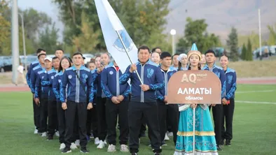 спортсмены Алматинской области