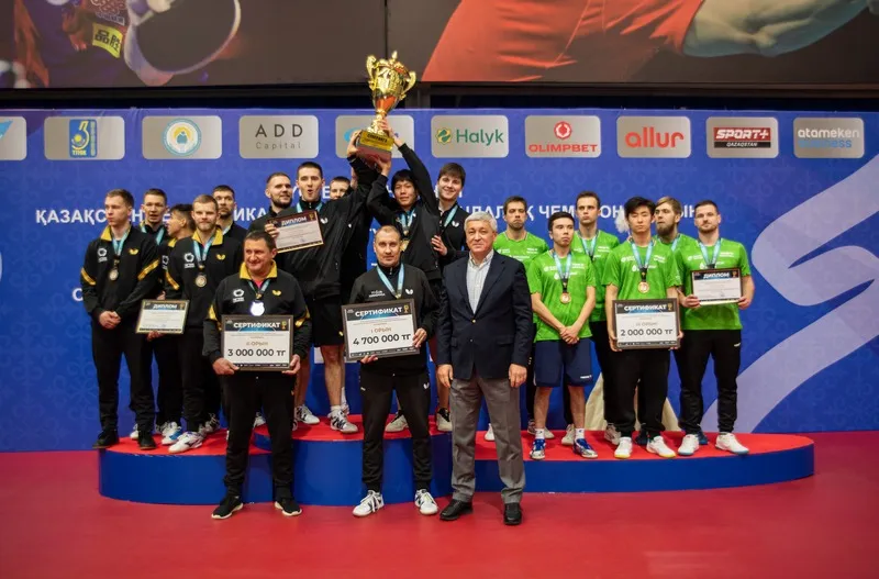 Открытый командный чемпионат Казахстана по настольному теннису фото на sportnews.kz от 29 декабря 2025 13:30