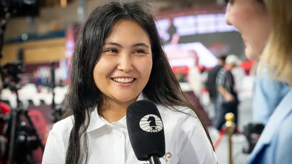 Касым-Жомарт Токаев поздравил Бибисару Асаубаеву с победой на чемпионате мира фото на sportnews.kz от 31 декабря 2025 10:14