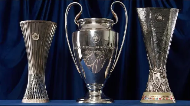 Кубок Лиги чемпионов, Лиги Европы и Лиги конференций.