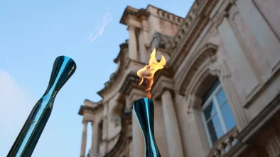 Эстафета олимпийского огня