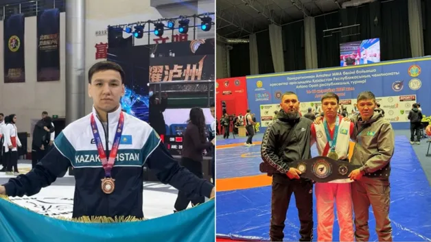 Марат Сражатов на чемпионате Азии по MMA в Лучжоу