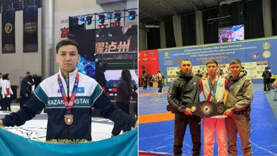 Марат Сражатов на чемпионате Азии по MMA в Лучжоу