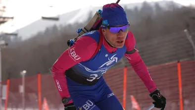 Казахстанский биатлонист прошел пасьют Кубка мира без промахов