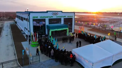 Открытие физкультурно-оздоровительного комплекса в Казалинском районе