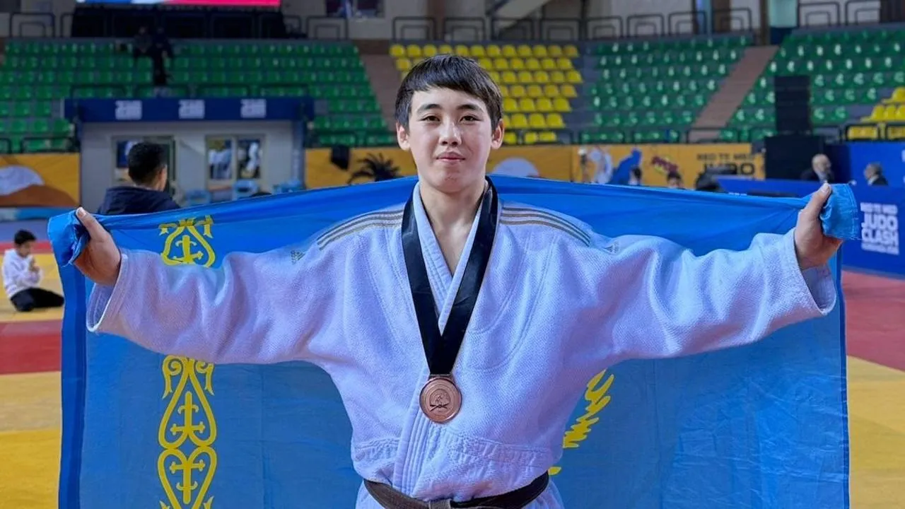 Саян Жанатай — бронзовый призер турнира по дзюдо в Египте фото на sportnews.kz от 22 января 2026 16:27