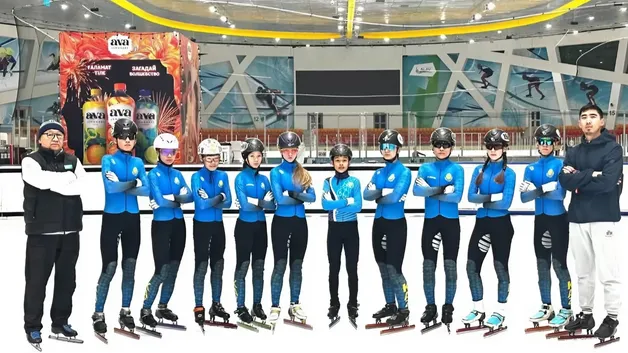 Юные шорт-трекисты Казахстана заявили о себе в Китае