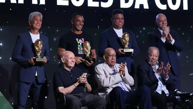 Джанни Инфантино на футбольных мероприятиях в Бразилии