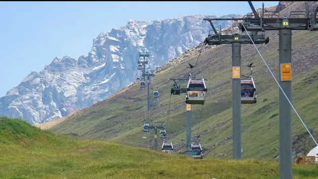 Туристическая инфраструктура Алматинского горного кластера и курортных зон