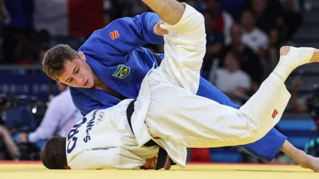 Поединки дзюдоистов на турнире Paris Grand Slam 2026