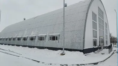 Спортивный модуль в селе Зайсанского района