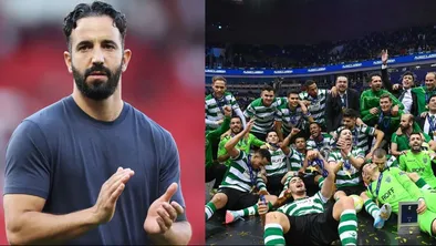 Главный тренер футбольного клуба «Спортинг» Рубен Аморим