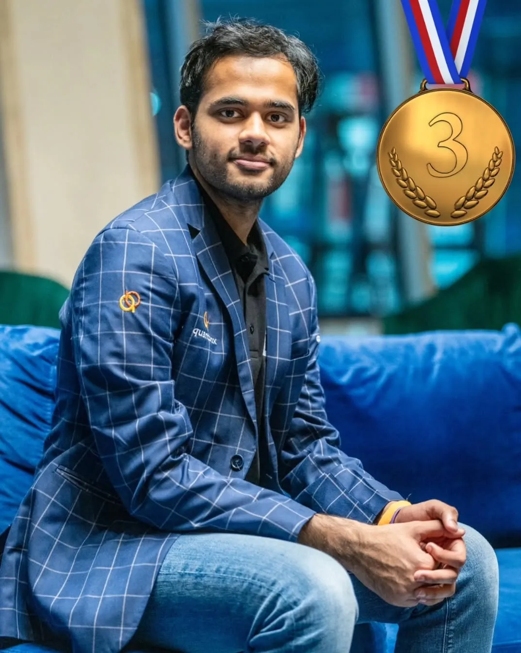 Арджун Эригайси — гроссмейстер сборной Индии фото на sportnews.kz от 06 февраля 2026 09:13