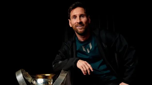 Лионель Месси и кубок