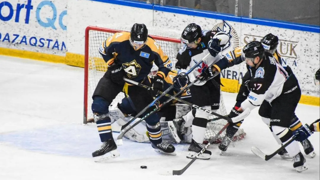 ХК «Алматы» в матче PRO HOKEI LIGASY фото на sportnews.kz от 06 февраля 2026 14:07