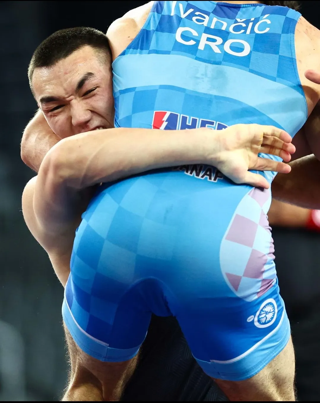 Момент борьбы между участниками турнира Zagreb Open в Загребе фото на sportnews.kz от 09 февраля 2026 12:02