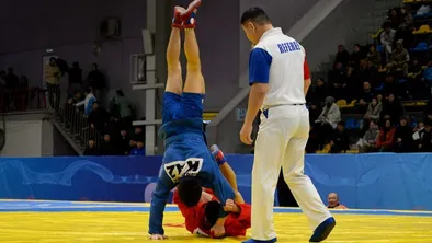 Чемпионат Республики Казахстан по спортивному и боевому самбо в Карагандинской области