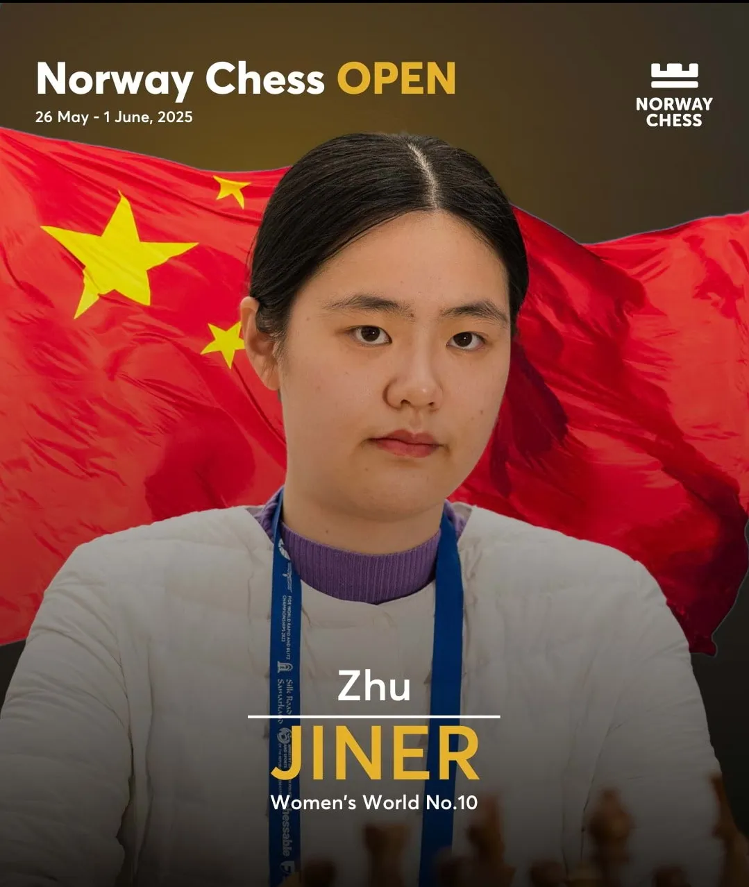 Чжу Цзиньэр китайская шахматистка фото на sportnews.kz от 11 февраля 2026 17:14