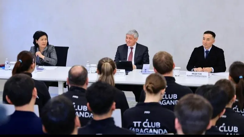 Совещание по развитию настольного тенниса в Карагандинской области фото на sportnews.kz от 11 февраля 2026 18:01