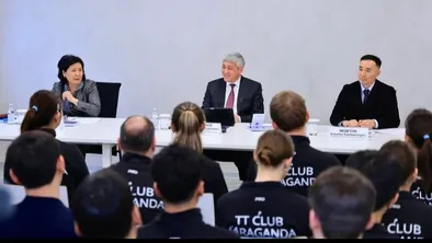 Совещание по развитию настольного тенниса в Карагандинской области