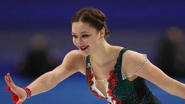 Где смотреть выступление Софьи Самоделкиной в произвольной программе Олимпиады