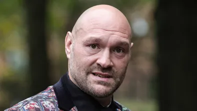 Тайсон Фьюри устроил шоу на пресс-конференции перед боем с Арсланбеком Махмудовым