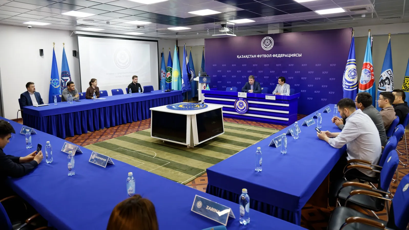 Судейство в Казахстане выходит на новый уровень: что показали на презентации VAR фото на sportnews.kz от 16 апреля 2026 14:37