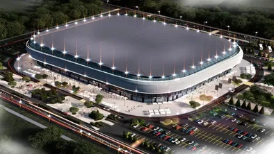 В Кокшетау заложили капсулу нового стадиона: какие матчи он будет принимать