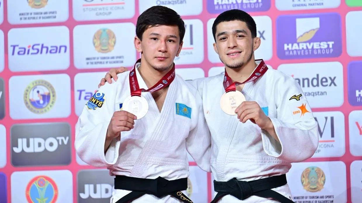 Казахстан взял восемь медалей на Grand Slam по дзюдо в Астане фото на sportnews.kz от 13 мая 2026 08:07
