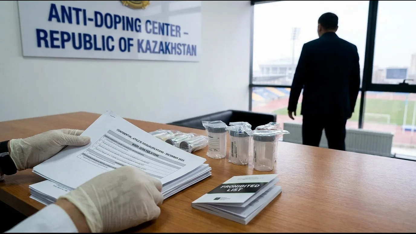 Дисквалификация спортсменов в Казахстане за нарушения антидопинговых правил фото на sportnews.kz от 21 мая 2026 12:03