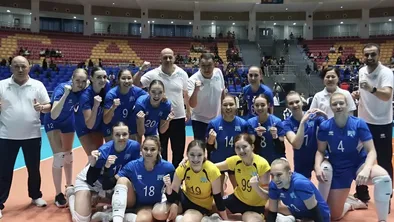 Казахстан без поражений вышел в полуфинал Кубка наций AVC