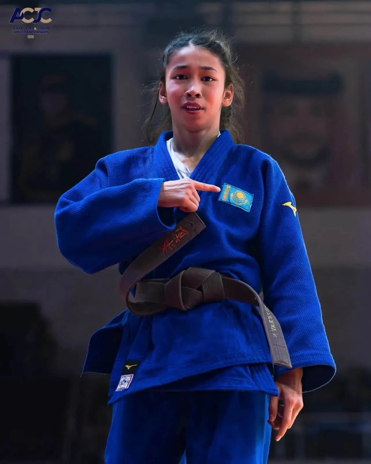 Дзюдоистка из Ордабасинского района взяла бронзу чемпионата Азии