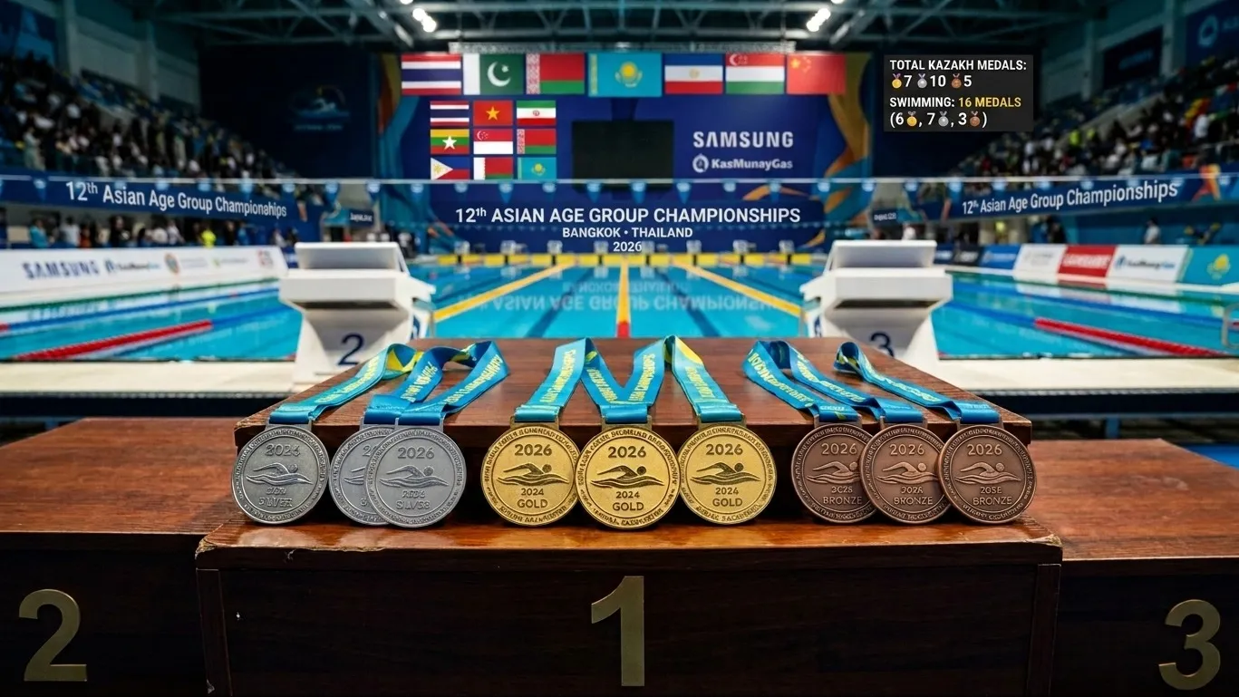 Золото, серебро и бронза казахстанских спортсменов в Таиланде фото на sportnews.kz от 22 июля 2026 12:40