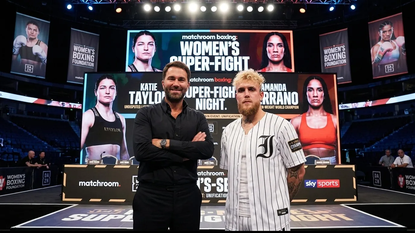 Eddie Hearn’s and Jake Paul’s