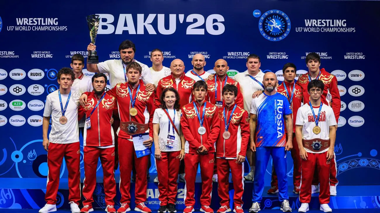 Россия обошла Иран на одно очко и взяла золото ЧМ по вольной борьбе U17