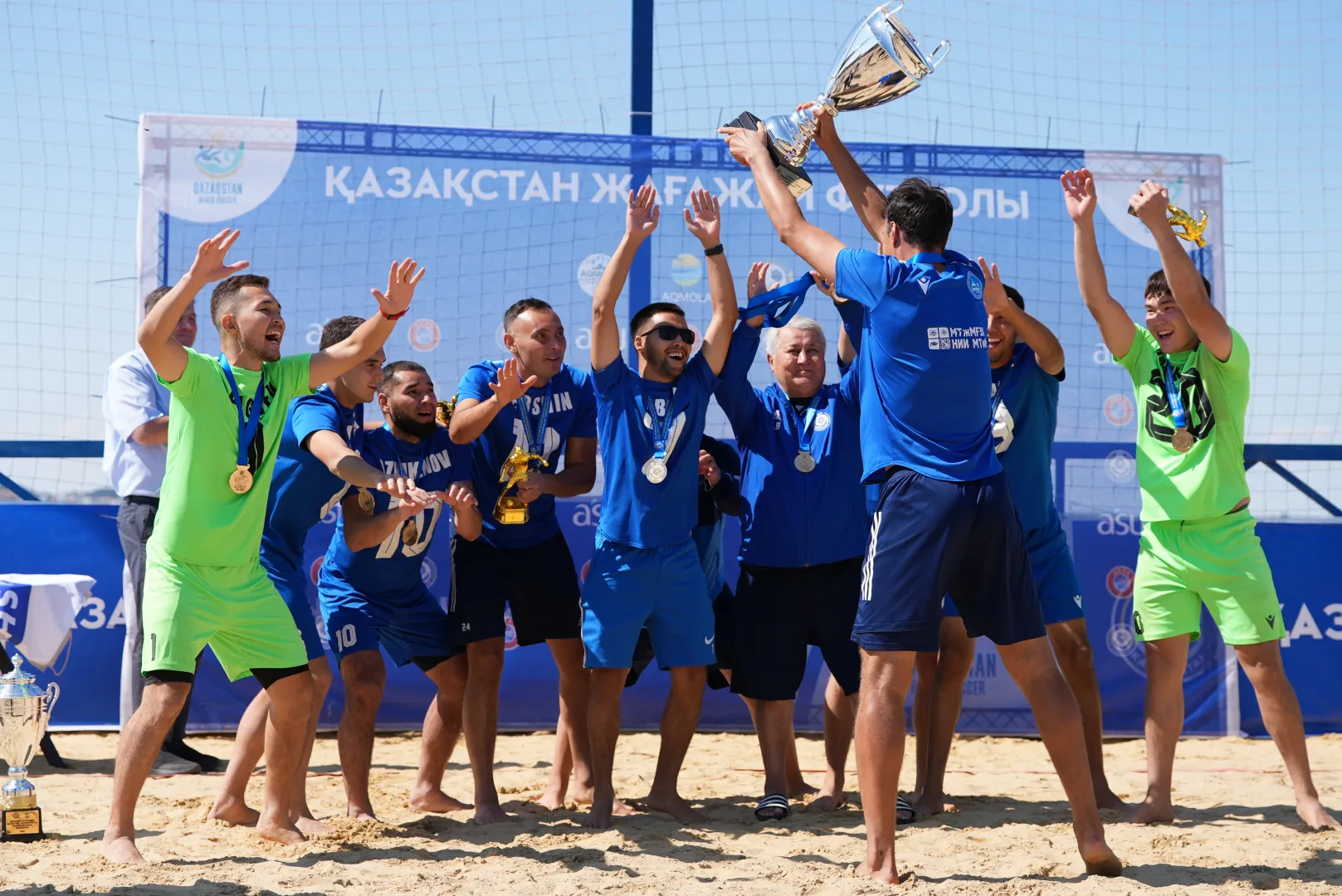 ПФК «Арман» выиграл чемпионат Казахстана по пляжному футболу 2026 года