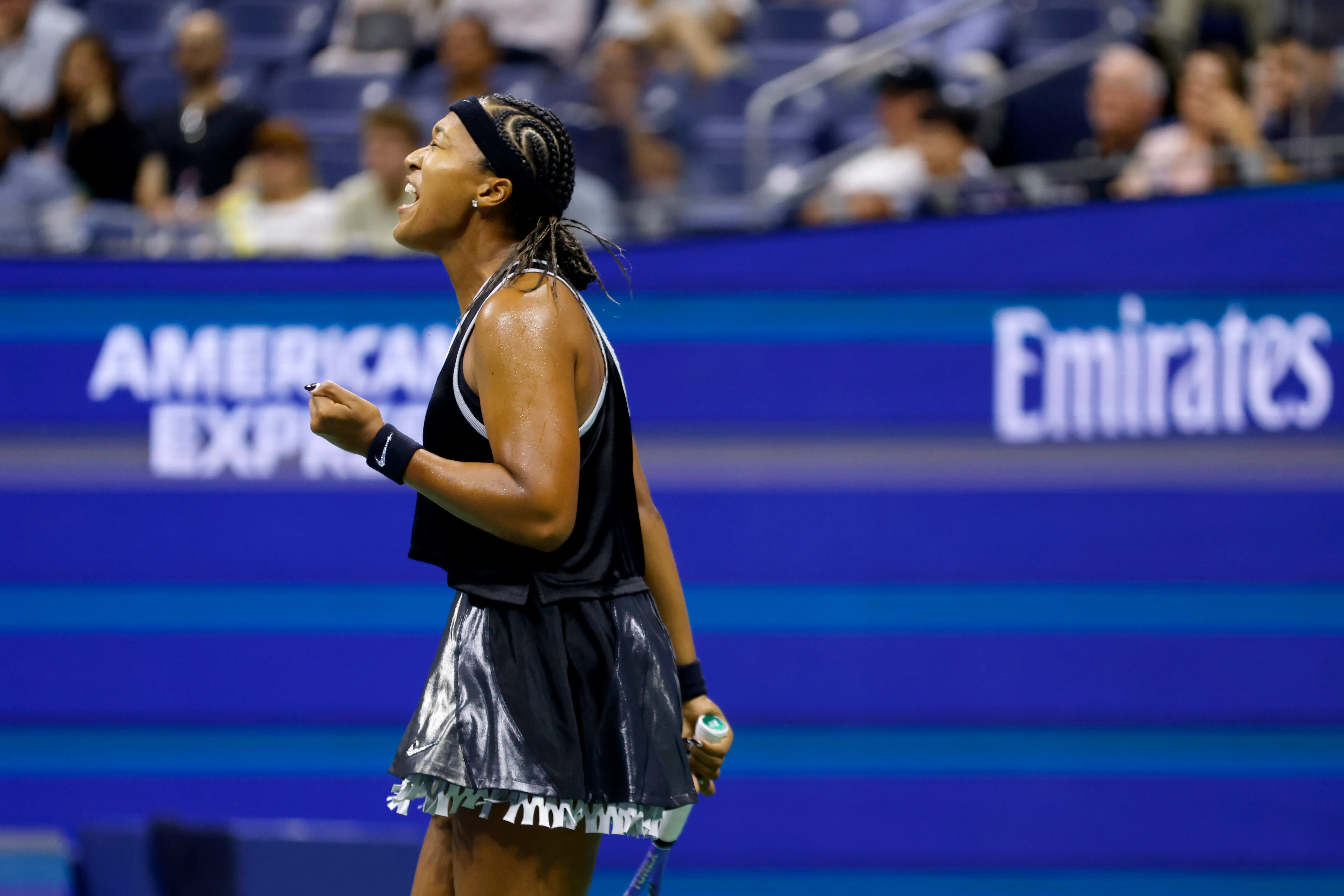 Осака сохранила шансы на третий титул US Open, обыграв Захарову