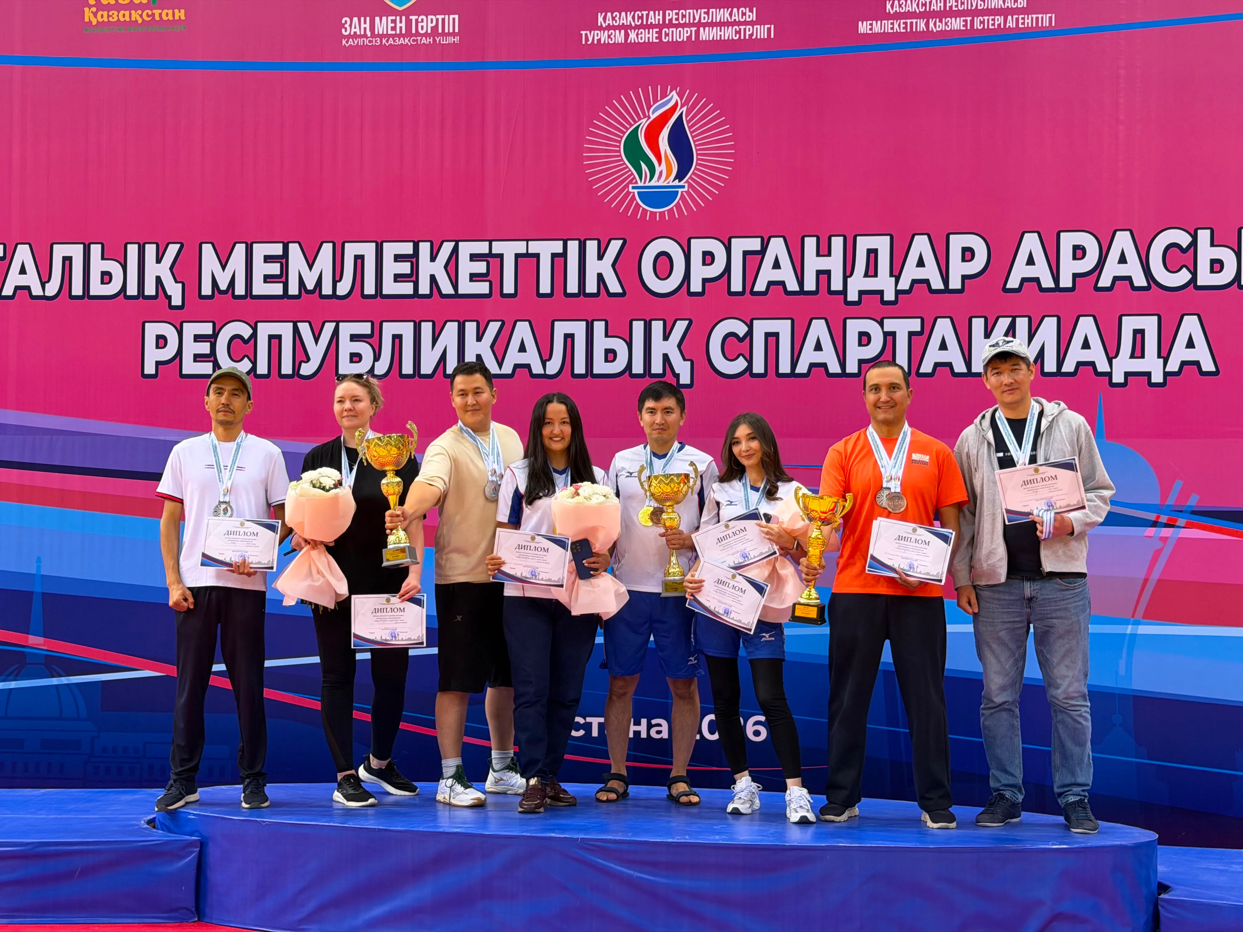 Министерство энергетики взяло золото по баскетболу 3×3 и плаванию на спартакиаде ведомств