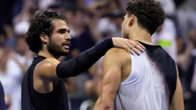 Алькарас и Шелтон оценили свой суперматч на US Open в Нью-Йорке