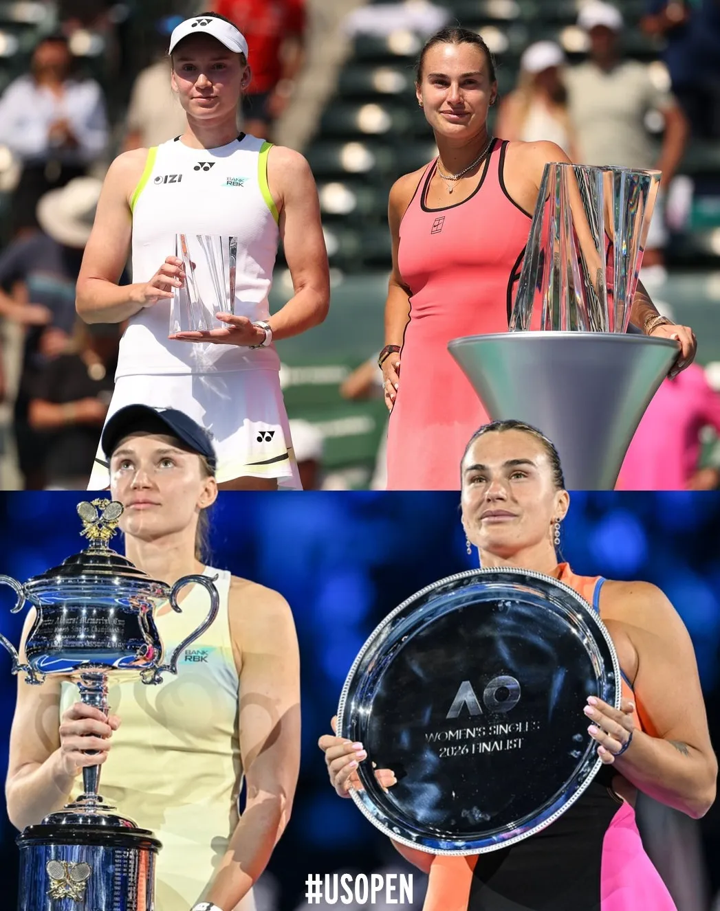 Рыбакина второй раз за неделю свергла Соболенко, выиграв US Open-2026