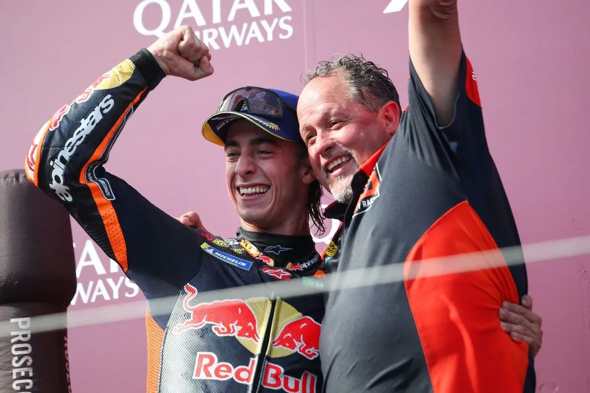 Первый успех Педру Акосты в MotoGP: шеф назвал потенциал пугающим
