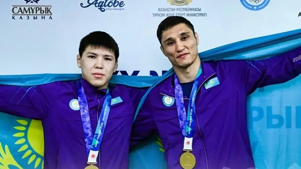 Двукратные чемпионы Азиады по ММА Буркиталин и Шынбаев вернулись в Актобе